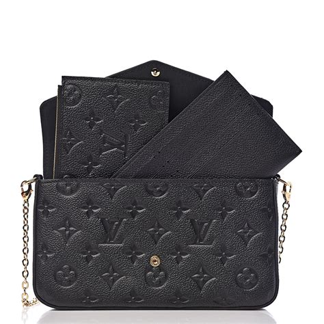 lv felicie black|how to pronounce felicie pochette.